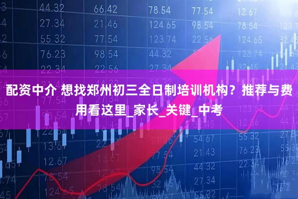 配资中介 想找郑州初三全日制培训机构？推荐与费用看这里_家长_关键_中考
